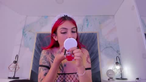 Snapshot of derieri_blush chatting on 05/21/26, 06:59 Deri online show from 05/21/26, 06:59