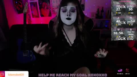 Snapshot of destroyall420 chatting on 05/01/26, 04:22 Lola Bdsm and fries online show from 05/01/26, 04:22