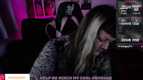 Snapshot of destroyall420 chatting on 06/06/26, 02:55 Lola Bdsm and fries online show from 06/06/26, 02:55
