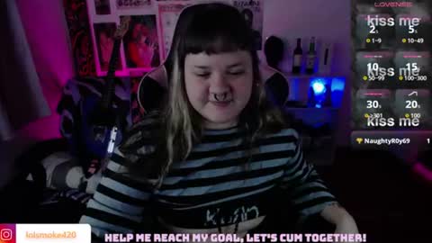 Snapshot of destroyall420 chatting on 07/30/26, 04:28 Lola Bdsm and fries online show from 07/30/26, 04:28