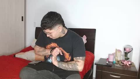 Snapshot of doll_and_sex chatting on 02/13/25, 03:07 Auro and Santiago online show from 02/13/25, 03:07