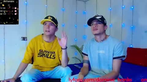 Snapshot of dominic_hanks chatting on 01/07/25, 04:08 DOMINIC AND ANDREW online show from 01/07/25, 04:08