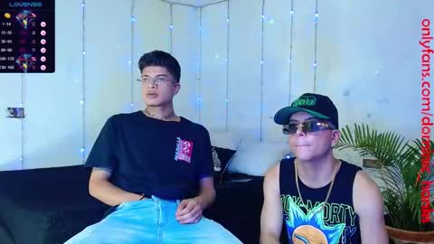 Snapshot of dominic_hanks chatting on 01/20/25, 08:18 DOMINIC AND ANDREW online show from 01/20/25, 08:18