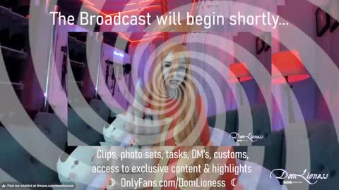DomLioness online show from 01/24/25, 11:02
