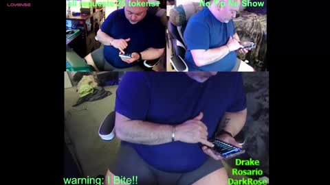 Drake D Vamp aka Drake DarkRose online show from 02/01/25, 11:27