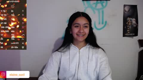 Snapshot of elaine_sun chatting on 12/14/24, 03:29 Elaine eli online show from 12/14/24, 03:29