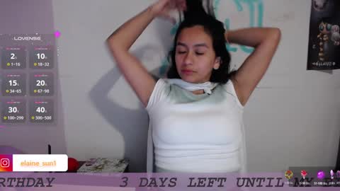 Snapshot of elaine_sun chatting on 01/23/25, 06:06 Elaine eli online show from 01/23/25, 06:06