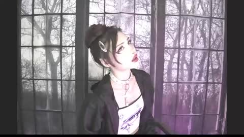  onlif4ns whitegothdoll online show from 04/22/26, 04:15