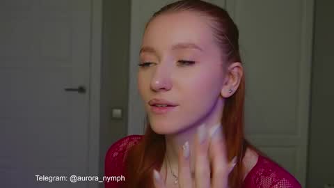 Aurora   My Tg channel aurora nymph online show from 02/18/26, 08:21