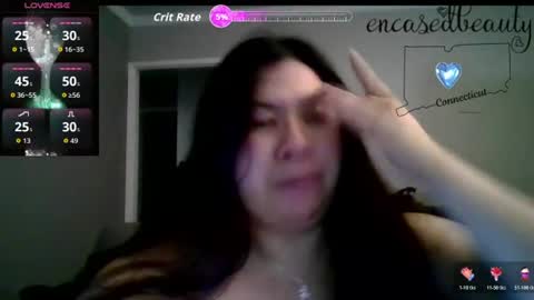 Snapshot of encasedbeauty chatting on 06/21/26, 12:24 Ela online show from 06/21/26, 12:24