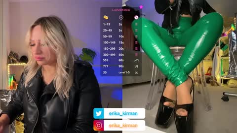 Snapshot of erika_kirman chatting on 12/14/24, 03:58 Erika online show from 12/14/24, 03:58