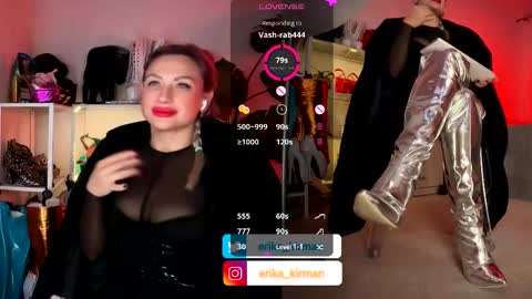 Snapshot of erika_kirman chatting on 01/16/26, 01:04 Erika online show from 01/16/26, 01:04