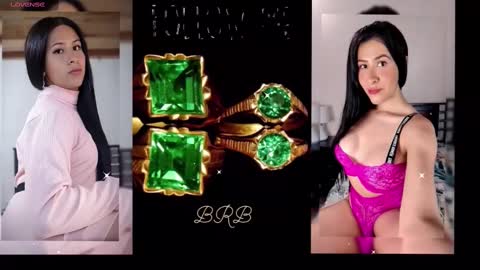 K E Y R A  independent model  online show from 02/12/25, 03:40