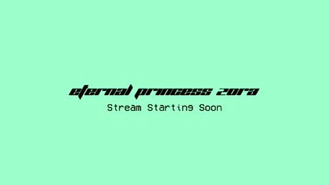 Eternal Princess Zora online show from 01/11/26, 02:27