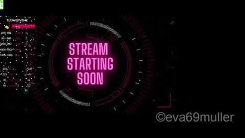 Snapshot of eva69muller chatting on 01/16/25, 08:03 Eva  next show  8pm CEST AMST online show from 01/16/25, 08:03