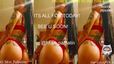 Snapshot of evil_miss_palpatin chatting on 12/01/25, 08:03 Lucia Ilich.... IG miss palpatine NEXT SHOW 200724 online show from 12/01/25, 08:03