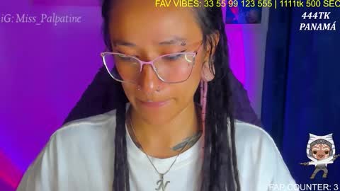 Snapshot of evil_miss_palpatin chatting on 01/17/26, 12:59 Lucia Ilich.... IG miss palpatine NEXT SHOW 200724 online show from 01/17/26, 12:59