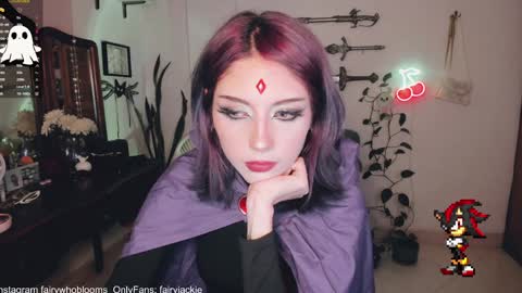 Snapshot of fairywhore chatting on 01/10/25, 03:29  Jackie Cosplayer  online show from 01/10/25, 03:29