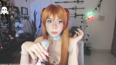 Snapshot of fairywhore chatting on 01/31/25, 08:54  Jackie Cosplayer  online show from 01/31/25, 08:54