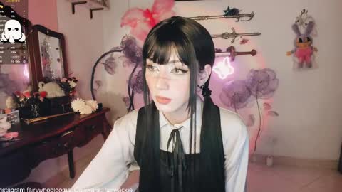 Snapshot of fairywhore chatting on 02/12/25, 03:40  Jackie Cosplayer  online show from 02/12/25, 03:40
