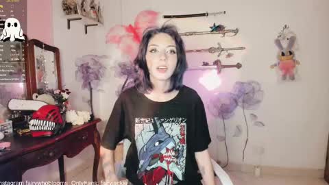 Snapshot of fairywhore chatting on 02/12/25, 06:51  Jackie Cosplayer  online show from 02/12/25, 06:51