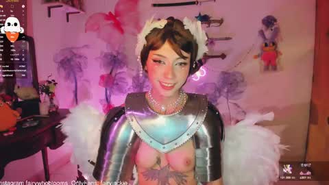 Snapshot of fairywhore chatting on 02/15/25, 07:06  Jackie Cosplayer  online show from 02/15/25, 07:06