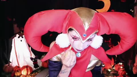 Snapshot of fairywhore chatting on 10/12/25, 02:54  Jackie Cosplayer  online show from 10/12/25, 02:54