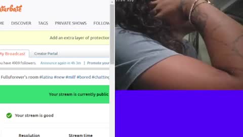 Snapshot of fulluforever chatting on 06/13/26, 07:17 Astrid online show from 06/13/26, 07:17