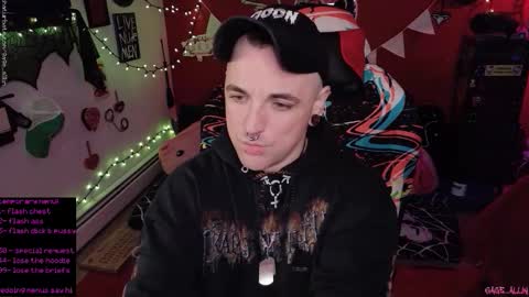 Gage Allin AKA Alpha Pussy online show from 02/18/26, 08:49