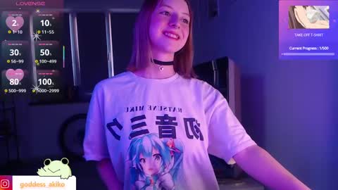 Akiko online show from 02/17/25, 03:31