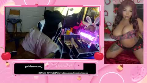 Snapshot of goddesscocoaa chatting on 06/14/26, 01:36 Goddess Cocoa online show from 06/14/26, 01:36