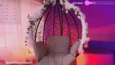 Snapshot of goddessjulieta chatting on 06/13/26, 07:01 Julieta online show from 06/13/26, 07:01
