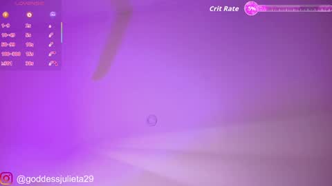 Snapshot of goddessjulieta chatting on 06/17/26, 06:53 Julieta online show from 06/17/26, 06:53