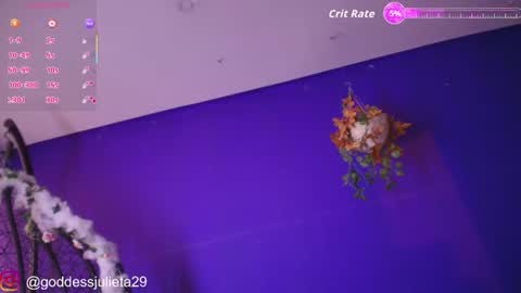 Snapshot of goddessjulieta chatting on 06/20/26, 06:44 Julieta online show from 06/20/26, 06:44