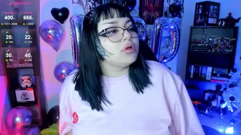 Snapshot of goth_stein chatting on 12/21/24, 08:39 Engel   Please help me to reach 50 thumbs up online show from 12/21/24, 08:39