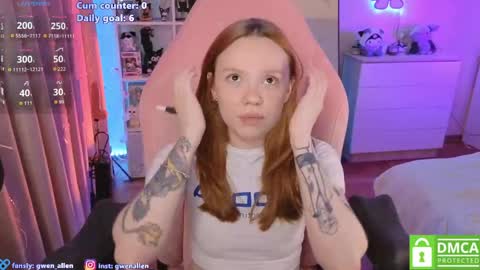 Snapshot of gwen_allen chatting on 06/07/26, 11:08 I am Gwen online show from 06/07/26, 11:08