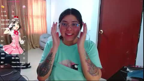 Snapshot of hanna__11_ chatting on 10/24/25, 08:27 Hanna online show from 10/24/25, 08:27