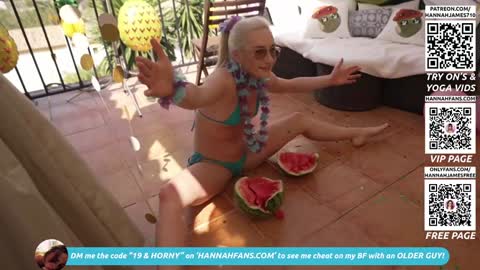 Hannah James online show from 10/09/25, 03:43