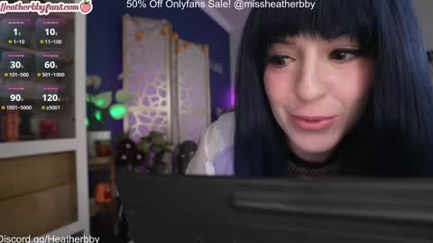 Heather online show from 10/26/25, 10:47