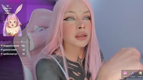 Snapshot of heybambino_ chatting on 01/24/25, 01:45 Bambi.....Help me get 100 likes in the satisfaction bar. online show from 01/24/25, 01:45