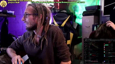 Honey and Bear online show from 01/16/25, 03:56