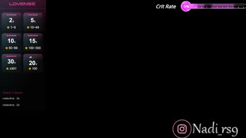 Snapshot of imnadiaroses chatting on 02/24/25, 10:26 Nadia online show from 02/24/25, 10:26