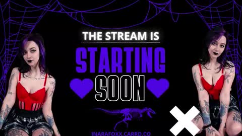 Snapshot of inarafoxxx chatting on 10/19/25, 04:46 Inarafoxx online show from 10/19/25, 04:46