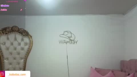 Snapshot of isabela_tay chatting on 07/22/26, 11:35 ISABELA online show from 07/22/26, 11:35
