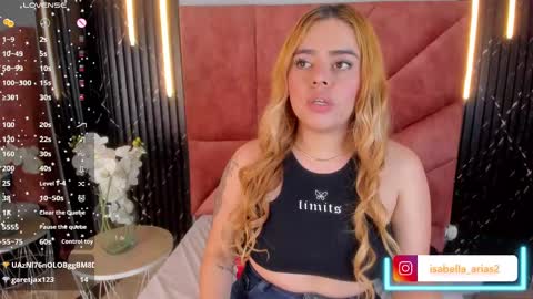 Isabella Arias online show from 03/12/25, 10:26
