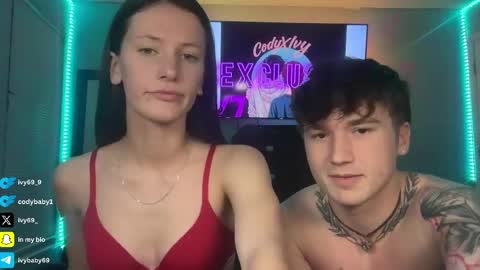 ivy69 9 and cody online show from 02/23/25, 09:33
