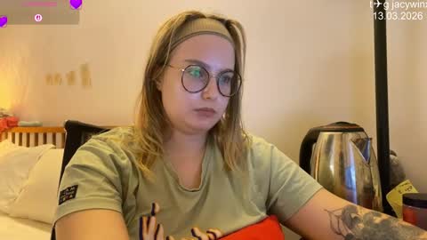 Snapshot of jacywinslat chatting on 03/13/26, 12:45 jacywinslat online show from 03/13/26, 12:45