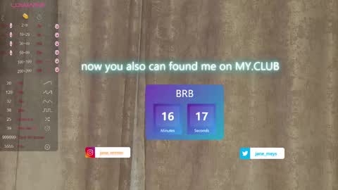 Snapshot of jane_meys chatting on 03/02/25, 08:16 your kitty JANE roawww online show from 03/02/25, 08:16