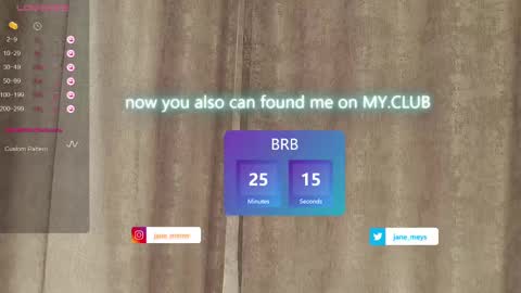 Snapshot of jane_meys chatting on 03/02/25, 11:18 your kitty JANE roawww online show from 03/02/25, 11:18