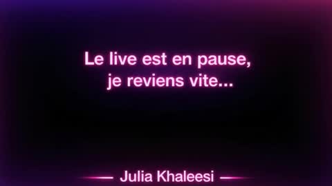 Julia Khaleesii online show from 03/02/26, 04:58